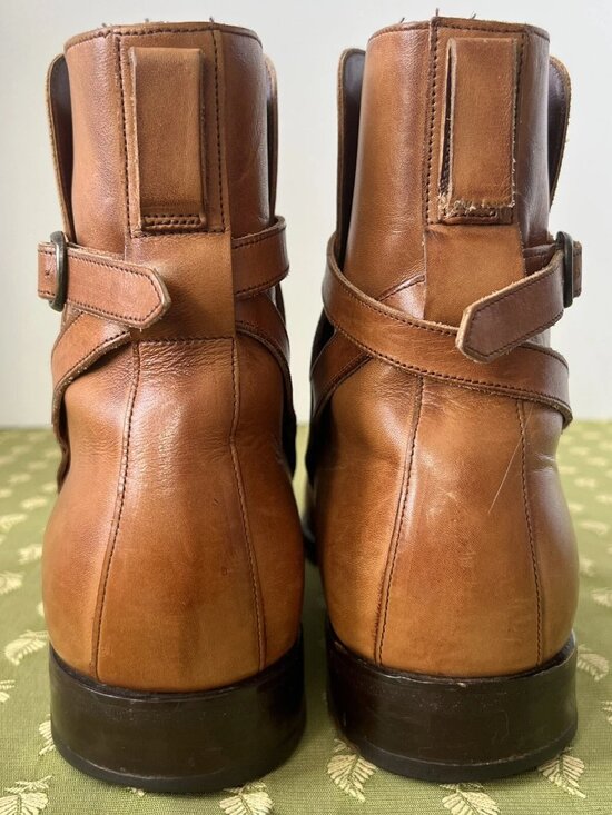 GRENSON for Charles Tyrwhitt SZ US 12 UK 11 Classic Full Strap Jodhpur Boot READ main image 9
